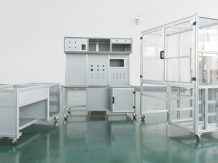 工業生產鋁型材架子安裝如何提升精度？-澳宏工業鋁型材